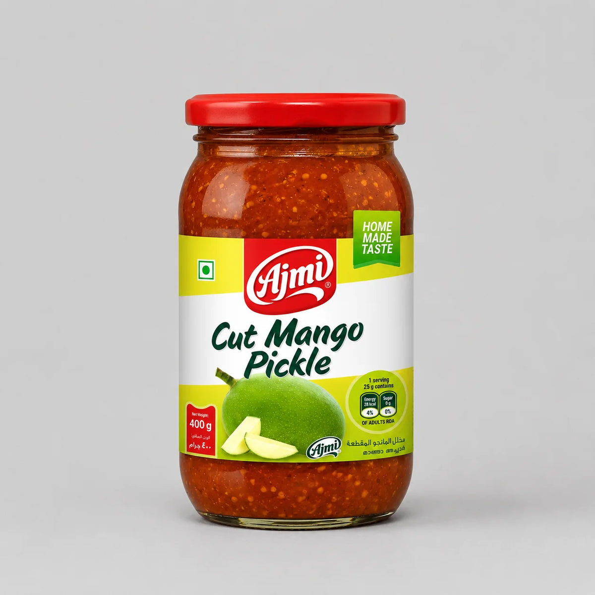 Cut Mango Pickle Ajmi 400g