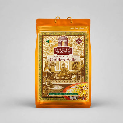 India Gate Golden Sella Basmati Rice 5kg