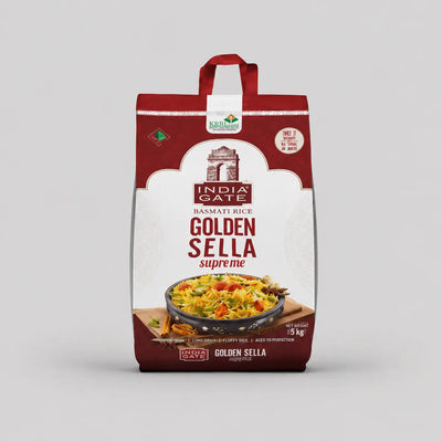 India Gate Basmati Rice (Golden SELLA) 10kg