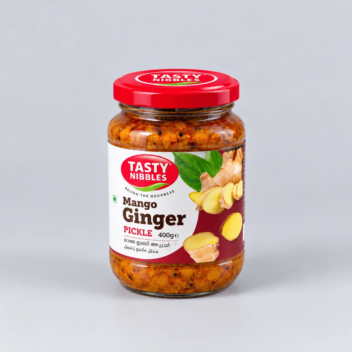 Mango Ginger Pickle Tasty Nibbles 400g