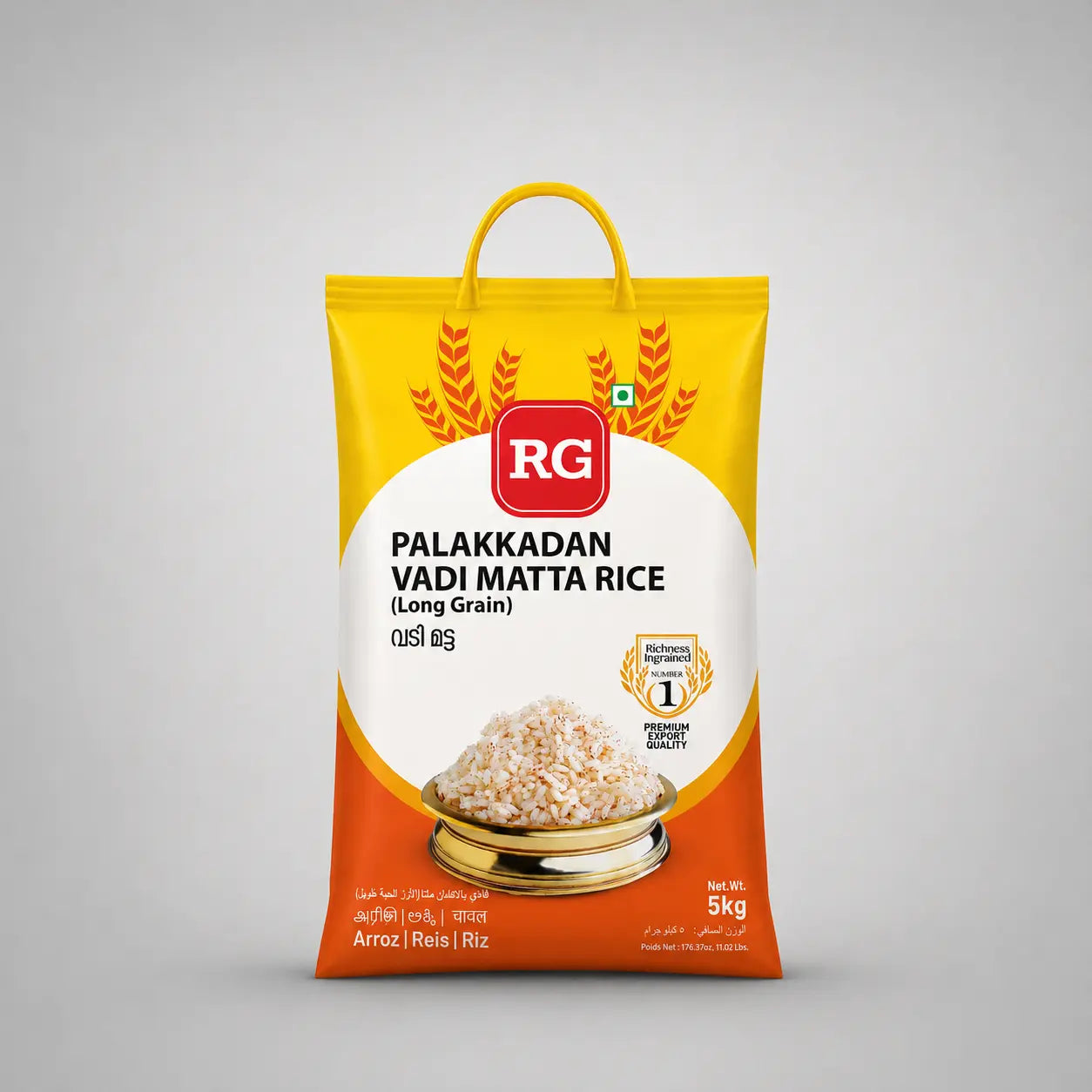 RG Palakkadan Vadi Matta Rice 5kg