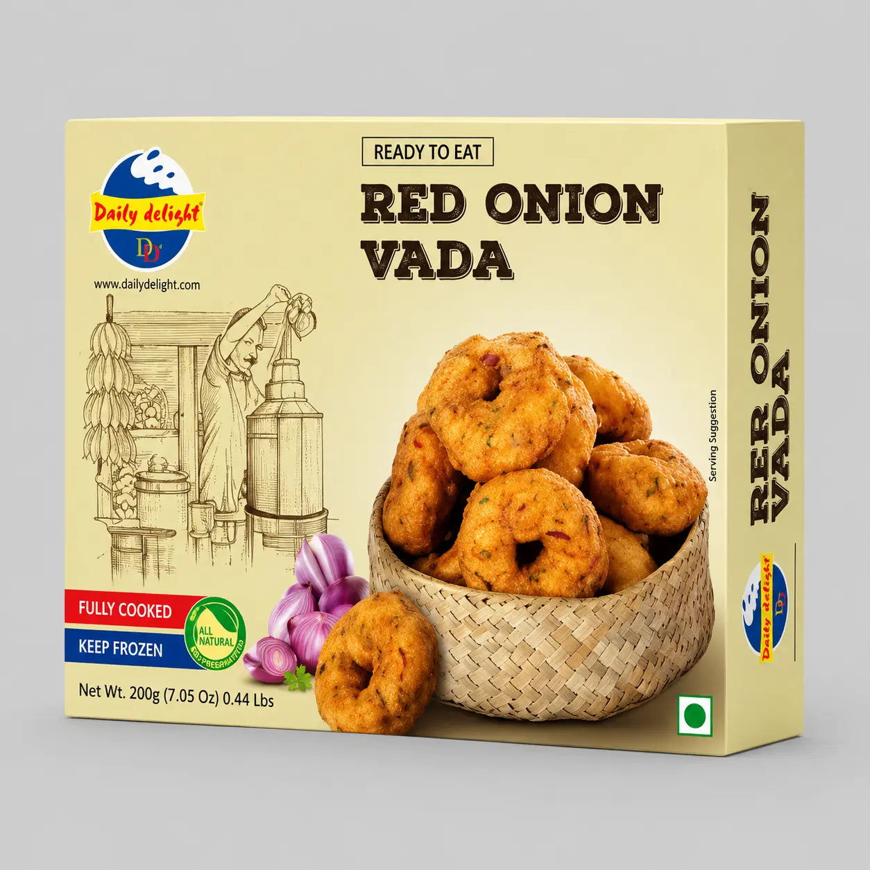 Red Onion Vada