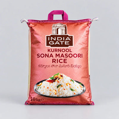 India Gate kurnool Sona Masoori Rice 10kg