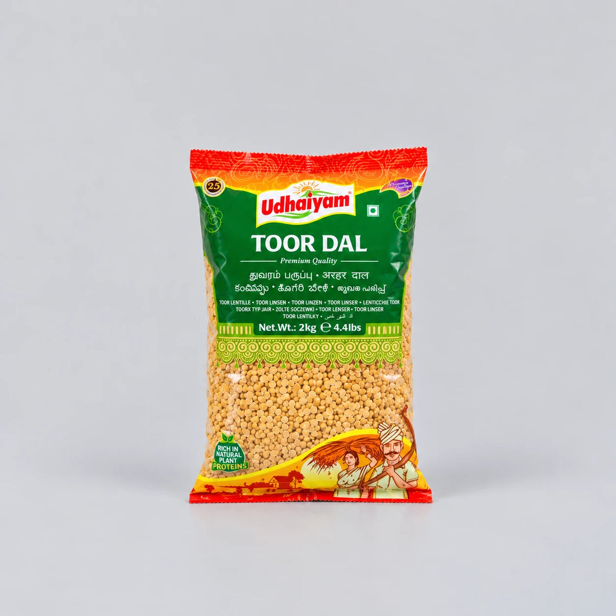 Toor Dal (Thuvara Parippu) Udhaiyam 2kg