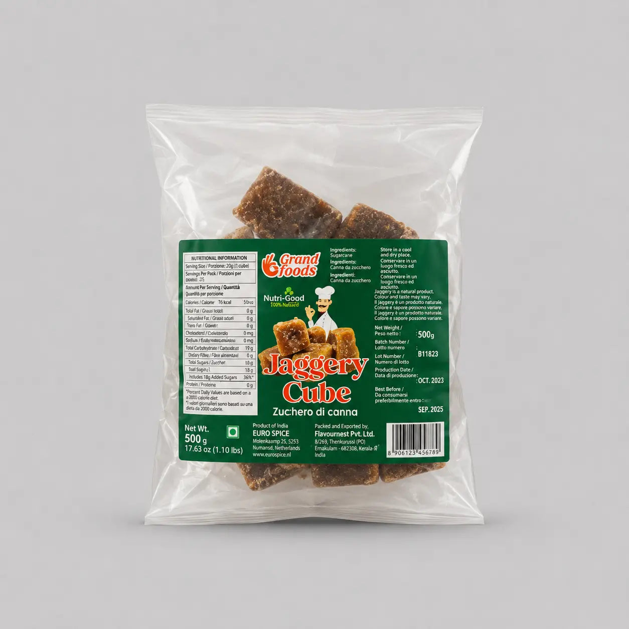 Grand Foods Jaggery Cube 500g