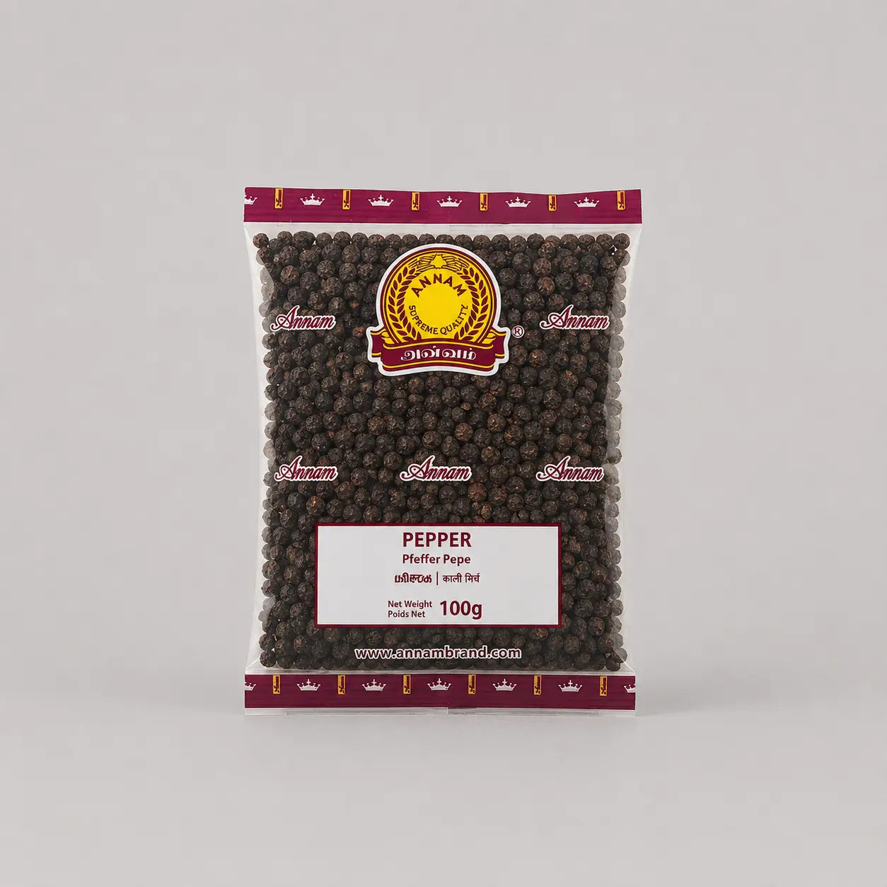 Annam Black Pepper Whole