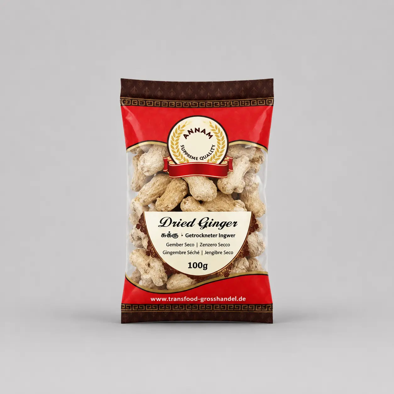 Annam Dried Ginger Pealed