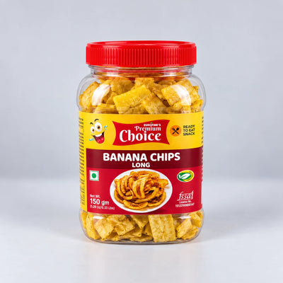 Banana Chips Long Cut Choice 150g