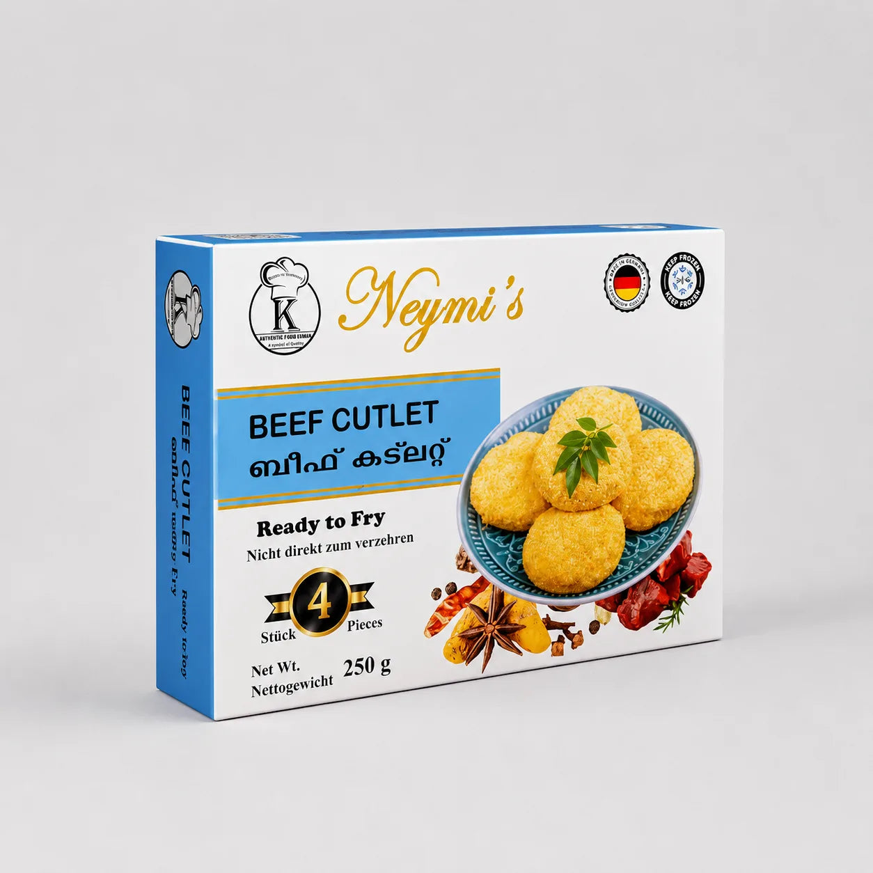 Neymi's Meat Cutlet (Ready to Fry) 250g