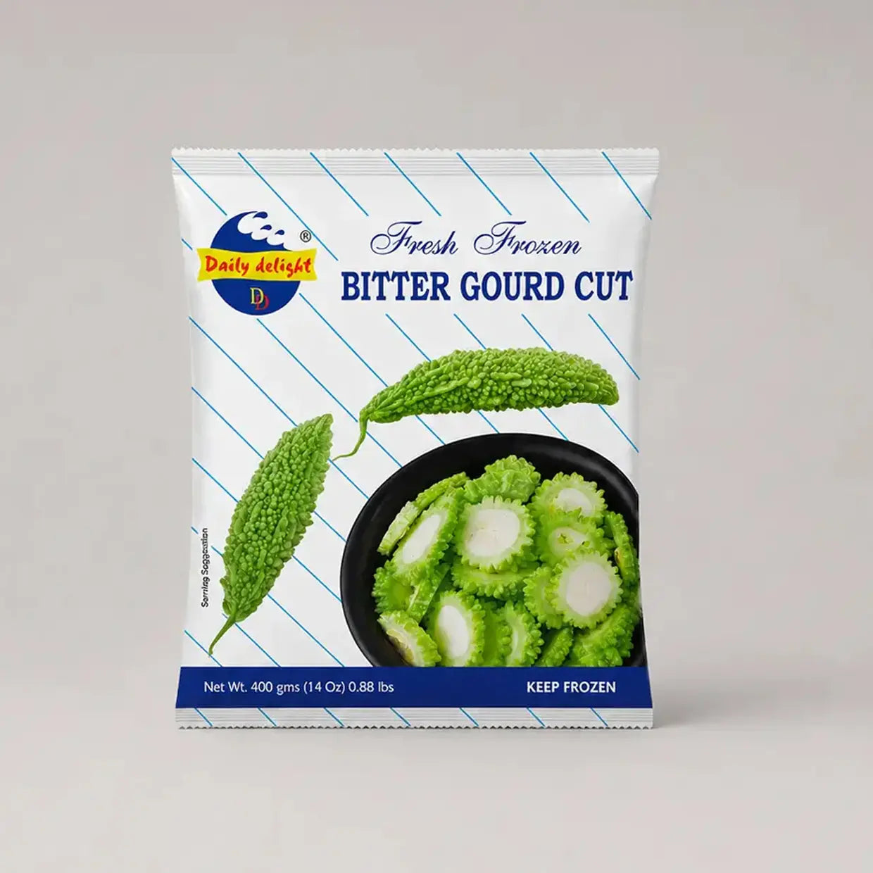 Daily Delight Bitter Gourd Cut 400g