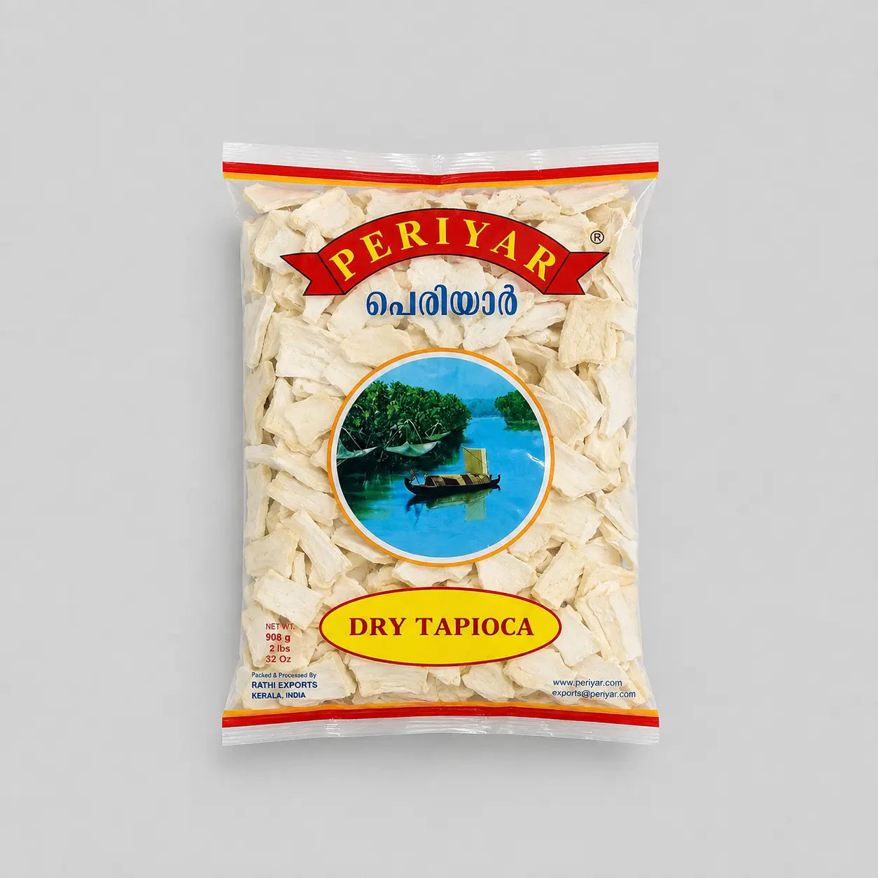 Dry Tapioca Periyar 908g