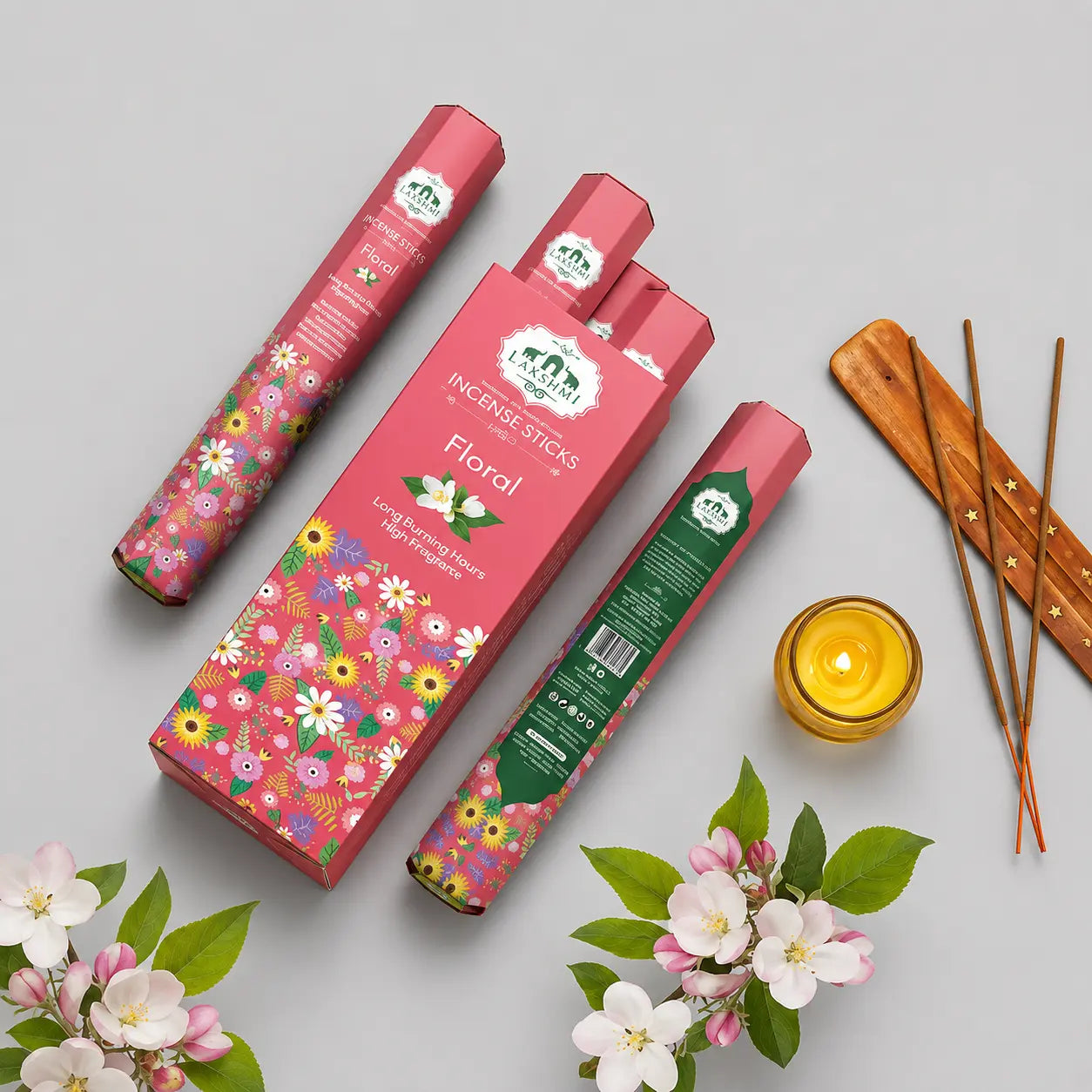 Lakshmi Floral Incense 20 Sticks