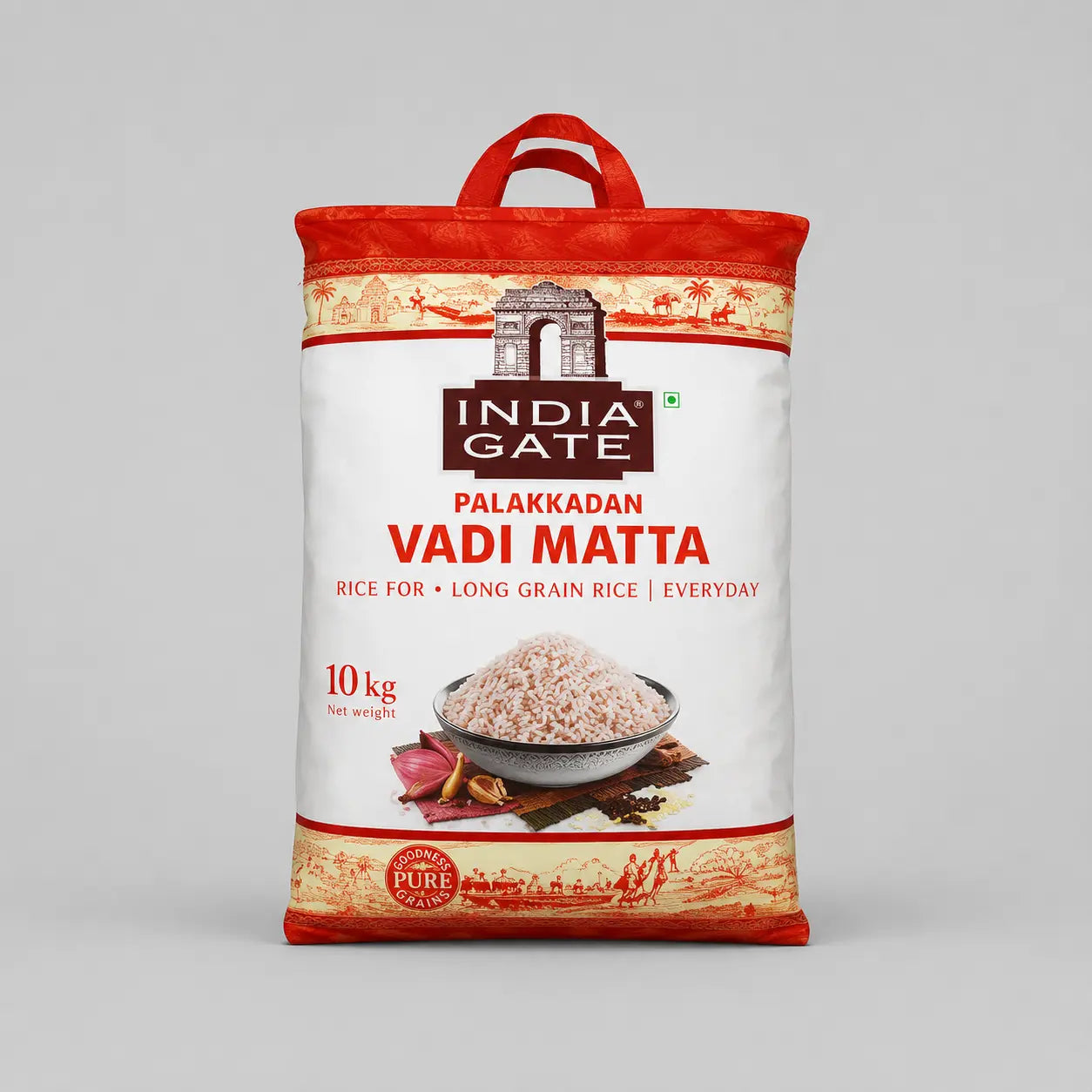 India Gate Palakkadan Vadi Matta Rice 10kg