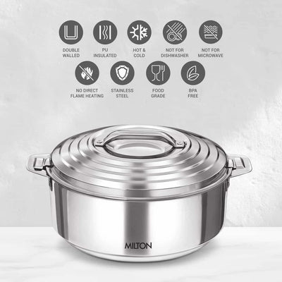 Milton Stainles Steel Hot Box (caserol) 3500ml