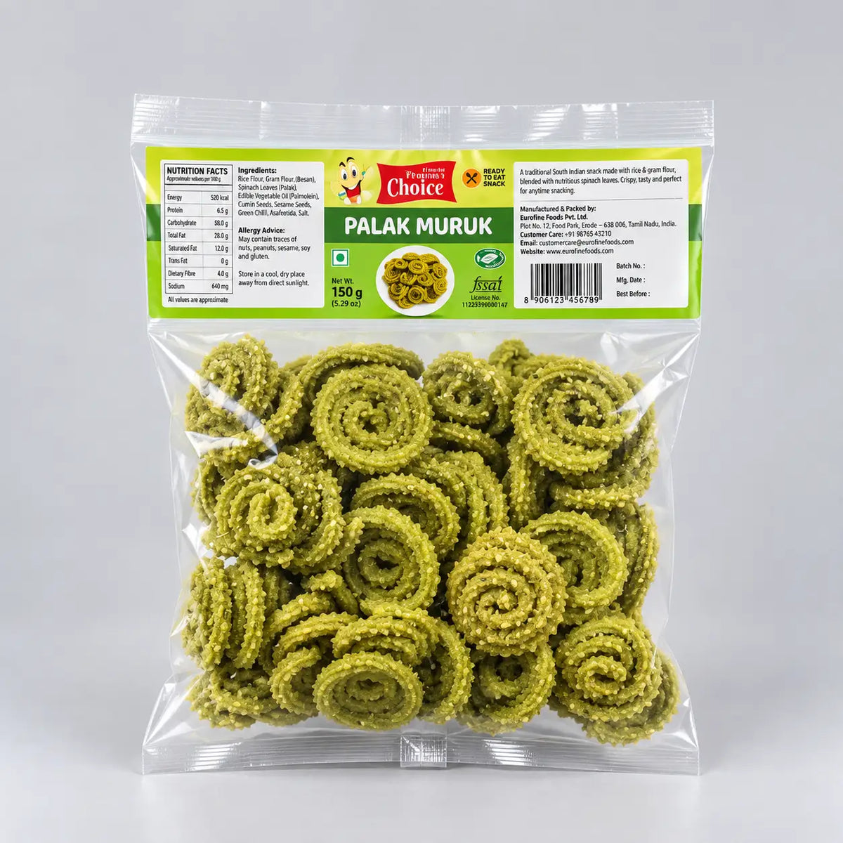 Palak Murukku Choice 150g