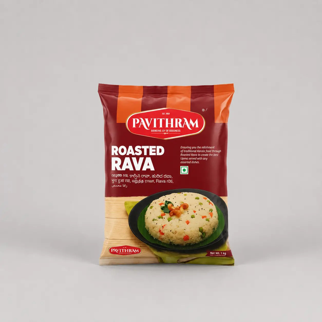 Pavithram Roasted Rava (semolina)