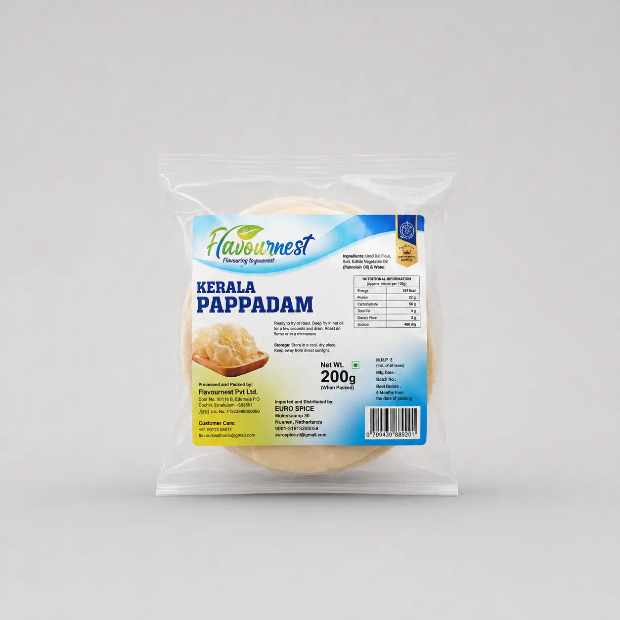 Kerala Pappadam