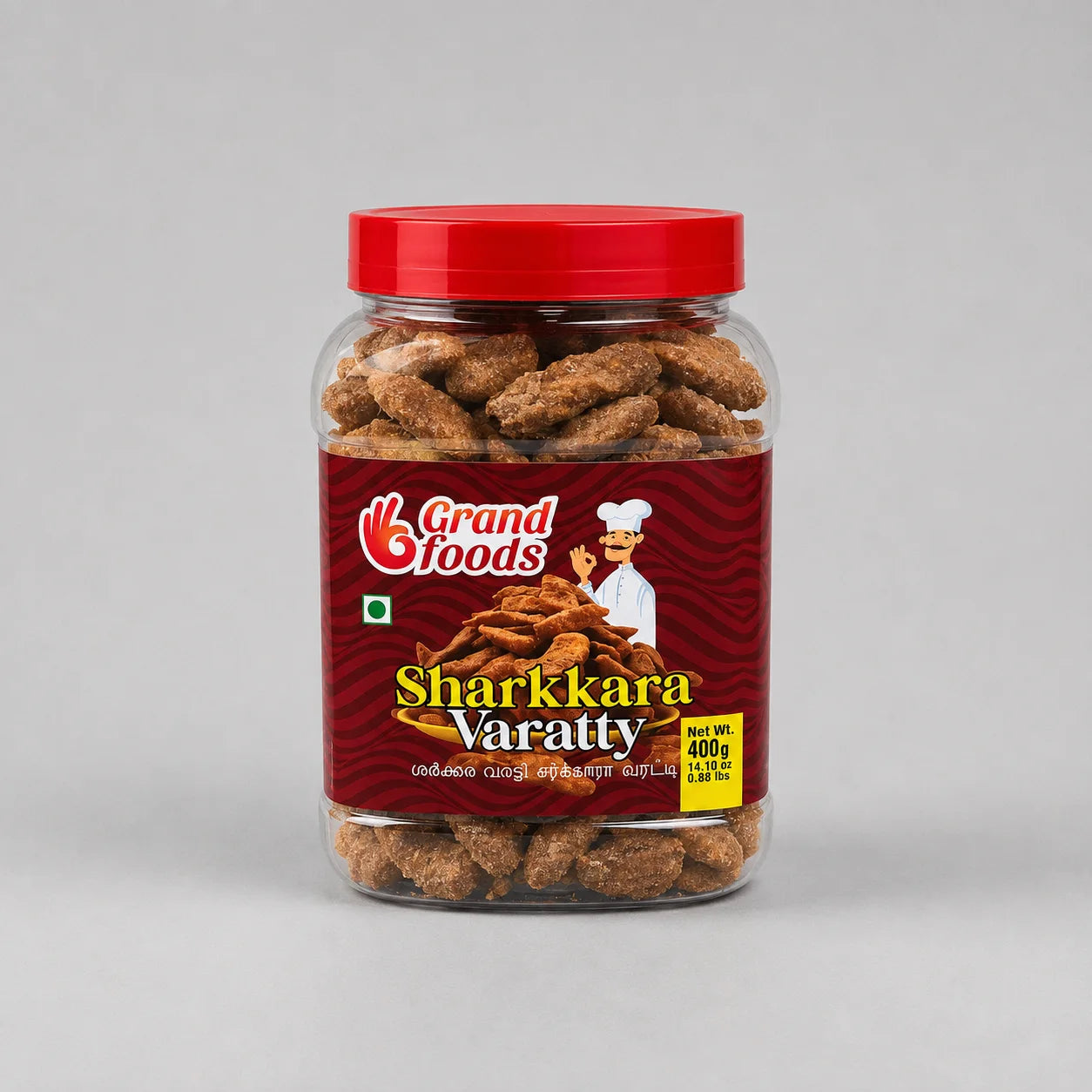 Sharkkara Varatty Grand Foods 400g