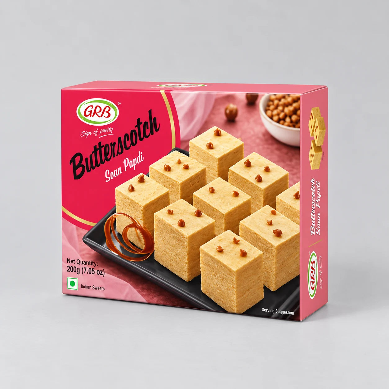 Soan Papdi Butterscotch GRB 200g