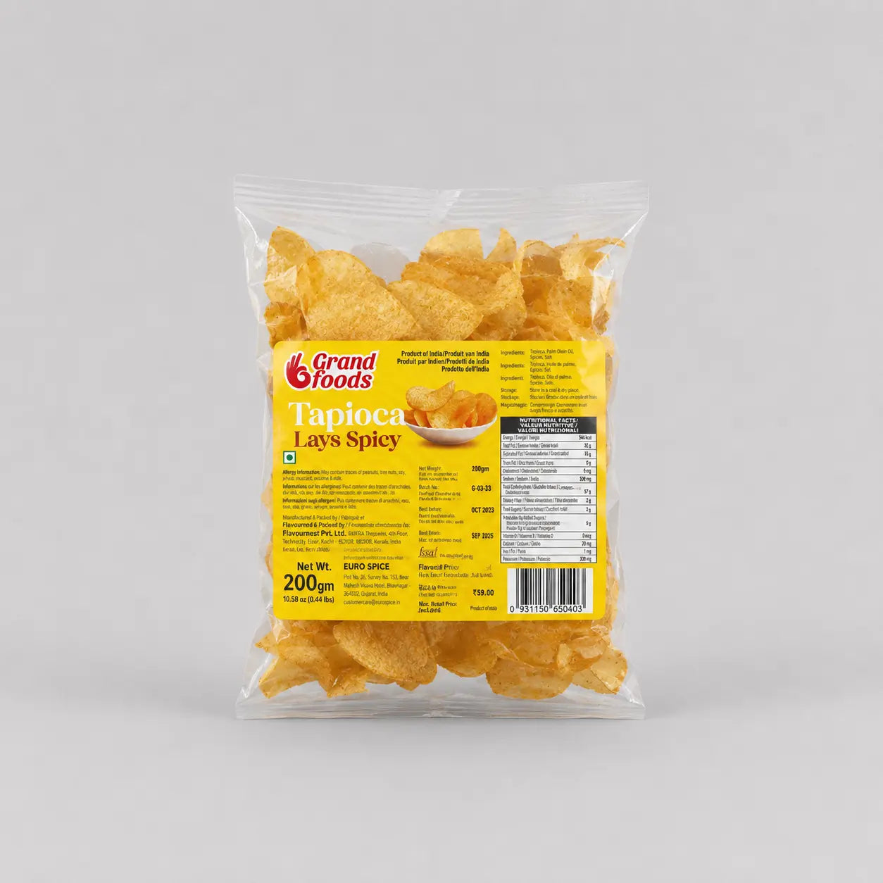 Tapioca Chips Spicy