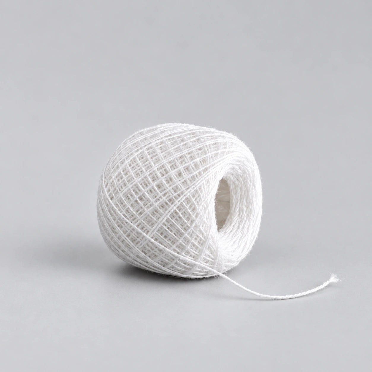 Flower Sewing Thread White