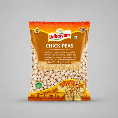 Udhaiyam White Chick Peas 1kg