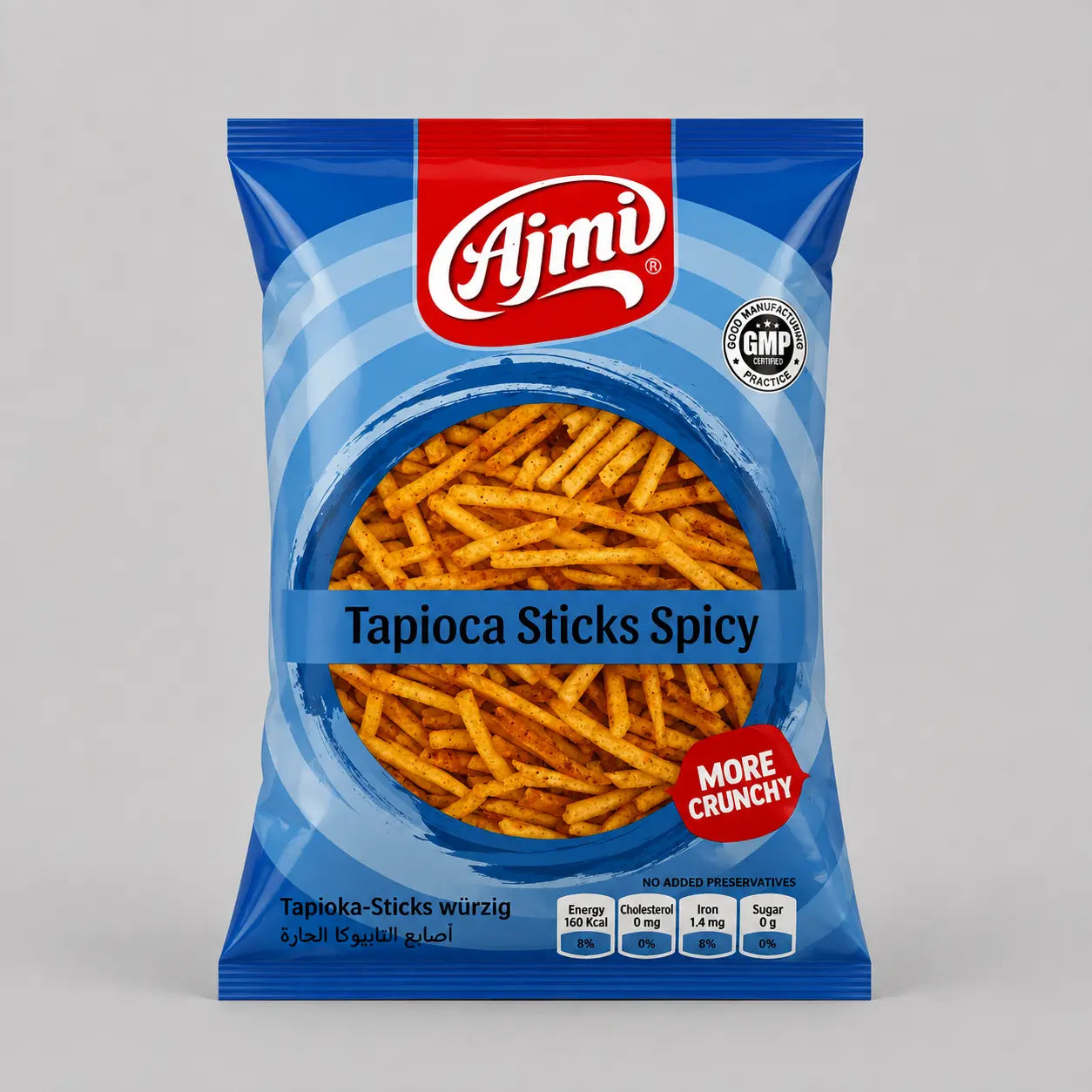 Tapioca Sticks Spicy Ajmi 200g